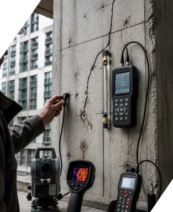 Инструментальное обследование зданий в Прокопьевске от 15506 р. | ЭкспертизаРоссия